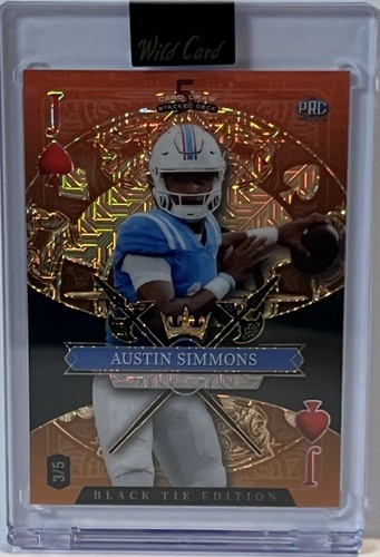 2026-5 Card Draw Black Tie Edition, Ole Miss/Missouri QB Austin Simmons PRC 3/5