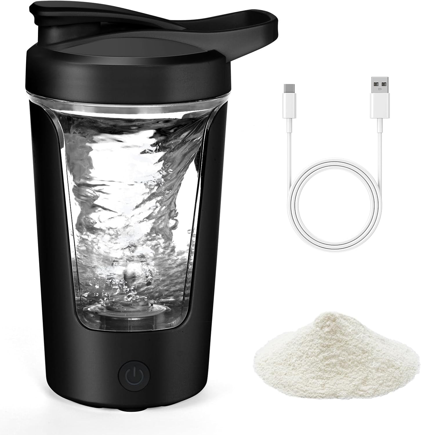 Bottiglia Shaker Elettrica 500ml - Mixer Salutare Senza BPA