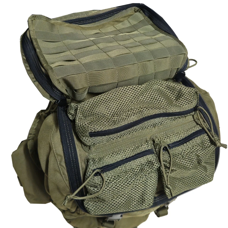 KitPimp Military Commanders Patrol Pack Bag Olive Drab Green Mk2 Bushcraft Bag - Image 3 of 4
