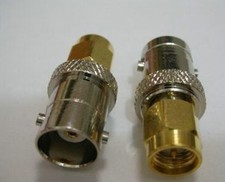 2pcs BNC Female to SMA Male Yaesu Icom Kenwood VX Plug,15 ay