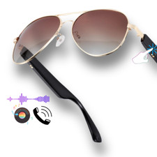 XR Loud Bluetooth Smart Glasses Calls, Podcast, Music, Polarized UV400 for Men