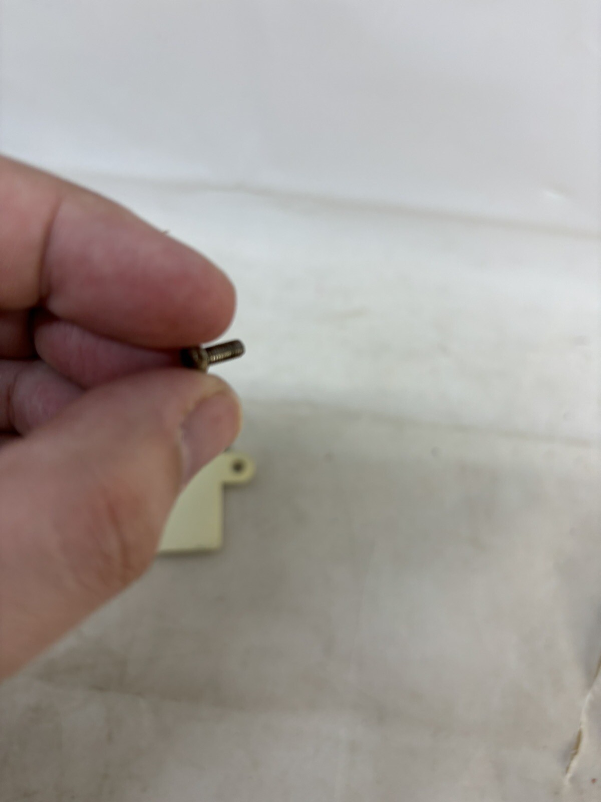 Vintage 1996 Polly Pocket Cinderella Castle REPLACEMENT PART Battery Cover+Screw