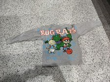 VINTAGE 1996 RUGRATS Tommy and Chucky T-Shirt, Size Youth Large 14-16