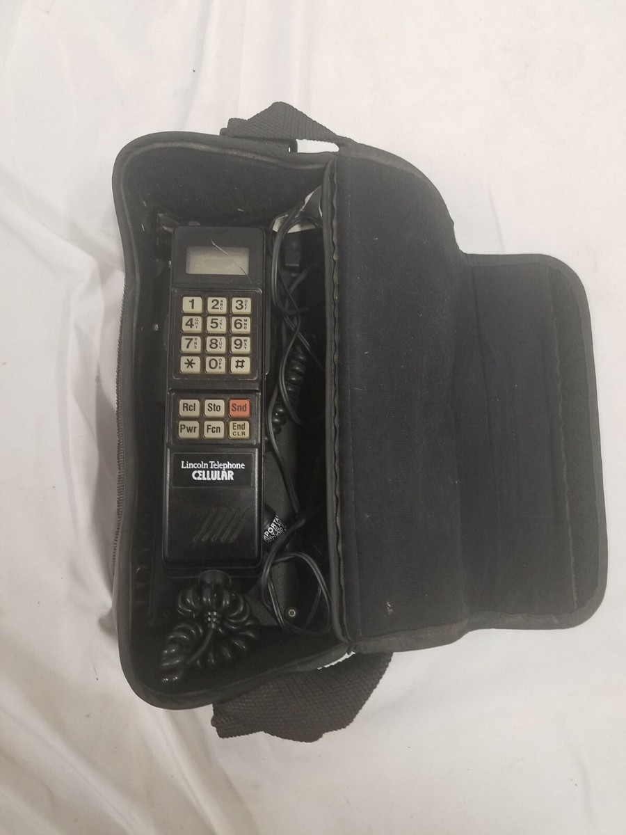 VINTAGE Motorola Lincoln Telephone Cellular Bag Phone