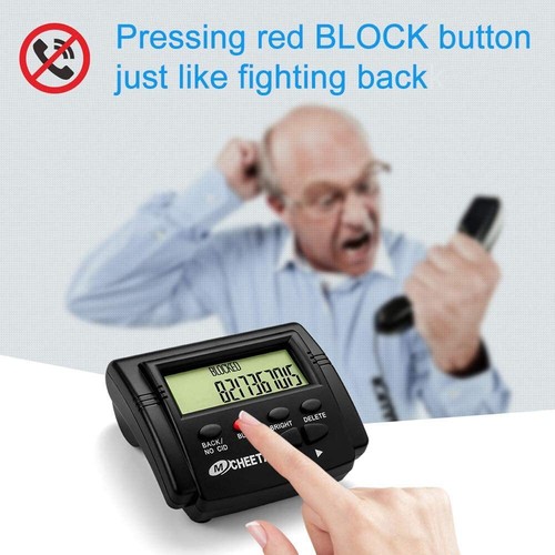 Call Blocker for Landline Phones One Touch Number Block Device Block Nuisance - Zdjęcie 2 z 6