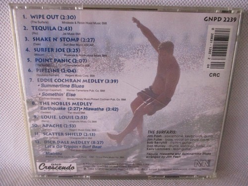 The Surfaris Live Surf Party The Best Of 1994 CD Surf Rock NM GNP Crescendo 2239 - Bild 5 von 5