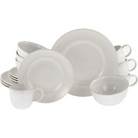 Creatable 23669 Antique Offwhite Geschirrset Kombiservice 16 Tlg Tafelservice