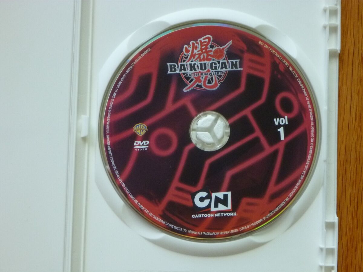 Bakugan Battle Brawlers DVD Anime Series Volume 1 Episodes 1-5