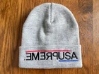 Casquette de ski Supreme The North Face neuve avec étiquette boîte à bonnet logo panneau affichage art Steep Tech