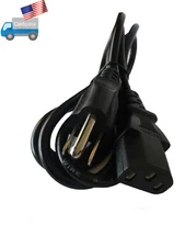 New US Standard 5ft AC Power Cord Cable for PC, Flat Panel LCD Computer Monitors