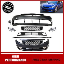 Front Bumper Grill Grille Assembly Fits 2017 2018 Kia Forte EX LX Korea Built Front Bumper Grill Grille Assembly Fits 2017 2018 Kia Forte EX LX Korea Built