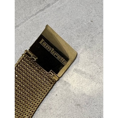 Lambretta Cielo Gold Tone Metal Chain Band & Face Quartz Watch - Picture 5 of 5