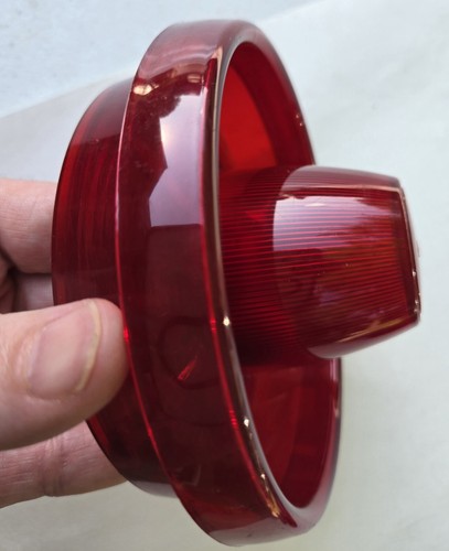 Two Vintage 1953 Ford Victoria Taillight Lenses 1 GLO-BRITE Taillight 1 Ford - Picture 22 of 24