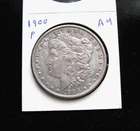 1900-P Morgan Silver Dollar circulated AU