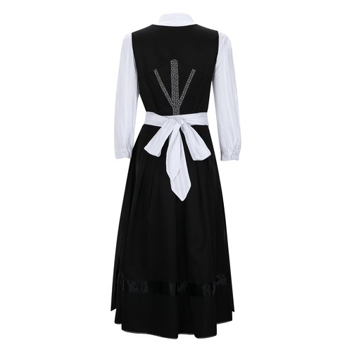 „Traditionelles deutsches Oktoberfest-Dirndl-Kleid und Schürzen-Set für - Bild 10 von 25