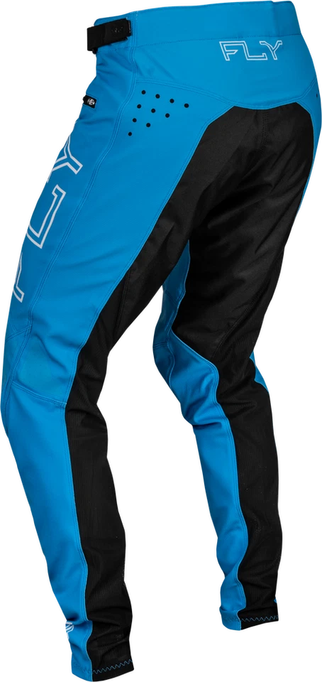Nova Calça '24 Fly Racing Rayce Bicicleta BMX MTB Azul Preta - Imagem 3 de 4