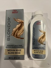 Wella Blondor Toner /01 Medium Beige, 2 oz