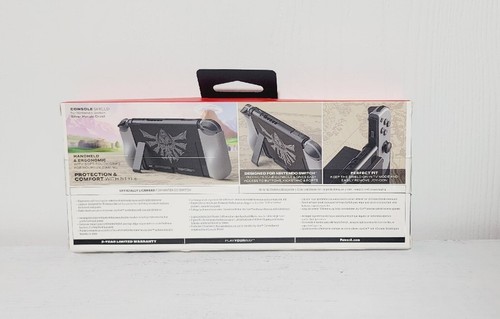 PowerA Console Shield for Nintendo Switch-Silver Hyrule CrestThe Legend Of Zelda - Picture 2 of 5