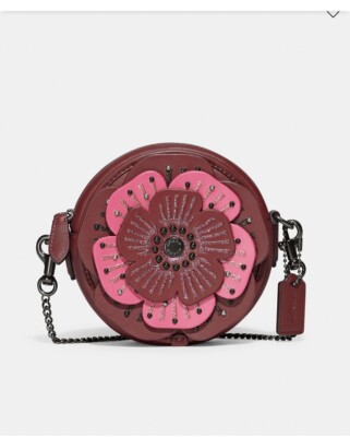 Coach Tea Rose Crossbody Bag CE782 NWT