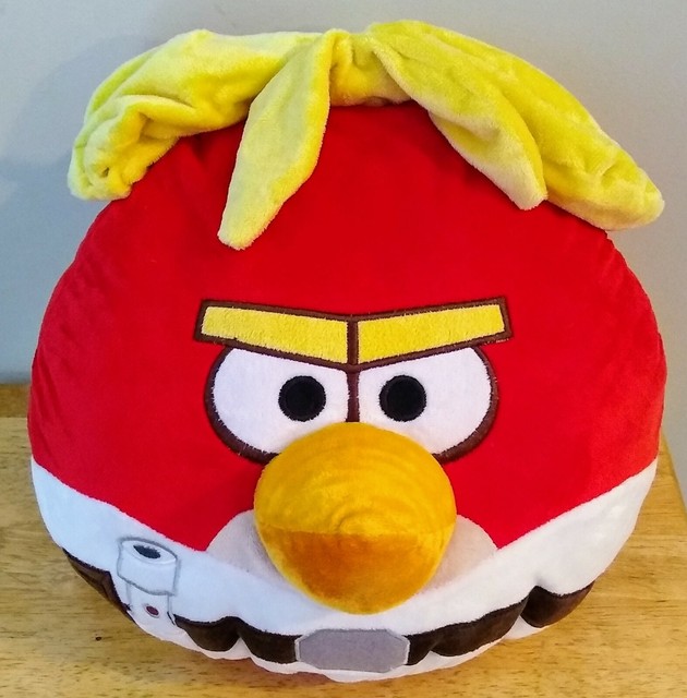 Star Wars Angry Birds Luke Skywalker Plush Pillow Toy Big 12" eBay