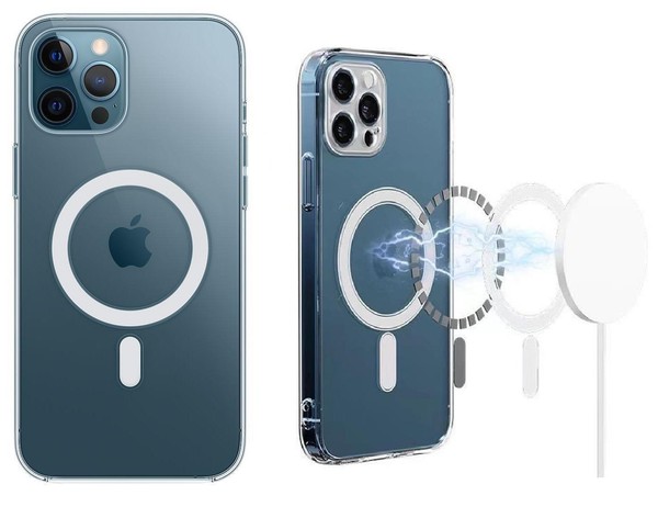 Wisam® Apple Iphone 12 (6.1) Magsafe Silikon Case SchutzhüLle Magnetisches Case-image