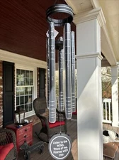 Sympathy Wind Chimes Deep Tone, Memorial Loss of a Loved One