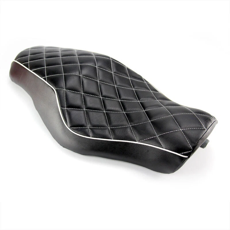 Motorcycle Driver Passenger Two Up Seat For Harley Sportster XL883 1200 SuperLow Foto 2 de 4