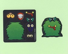 10 Make Your Own Halloween Monster - Stickers - Party Favors