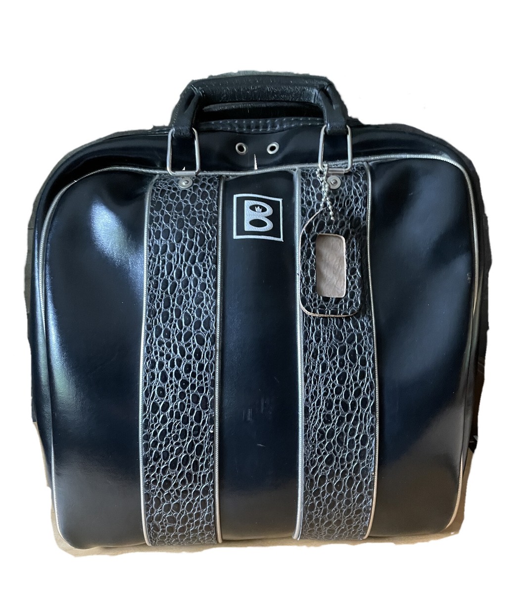 ★EMS★ VINTAGE BOWLING BAGBLACK Vintage Brunswick Bowling Black Bag | eBay
