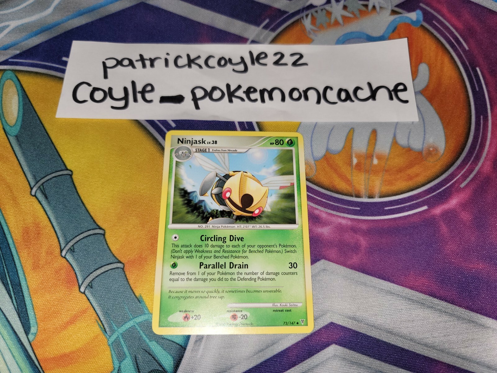 Ninjask Uncommon Platinum Supreme Victors 73/147 NM