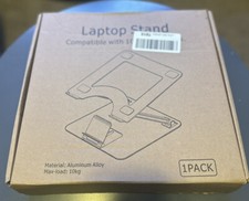 Laptop Stand Ergonomic Aluminium Alloy Computer Riser Adjustable Height