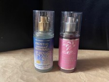 2 Bath  Body Works Fine Fragrance Body Mist 2.5oz Travel sz Peppermint/Coconut