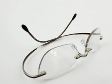 Silhouette SPX M 1960 Eyeglasses FRAMES 6053 Brown Clear ..[]17-140 Rimless J528