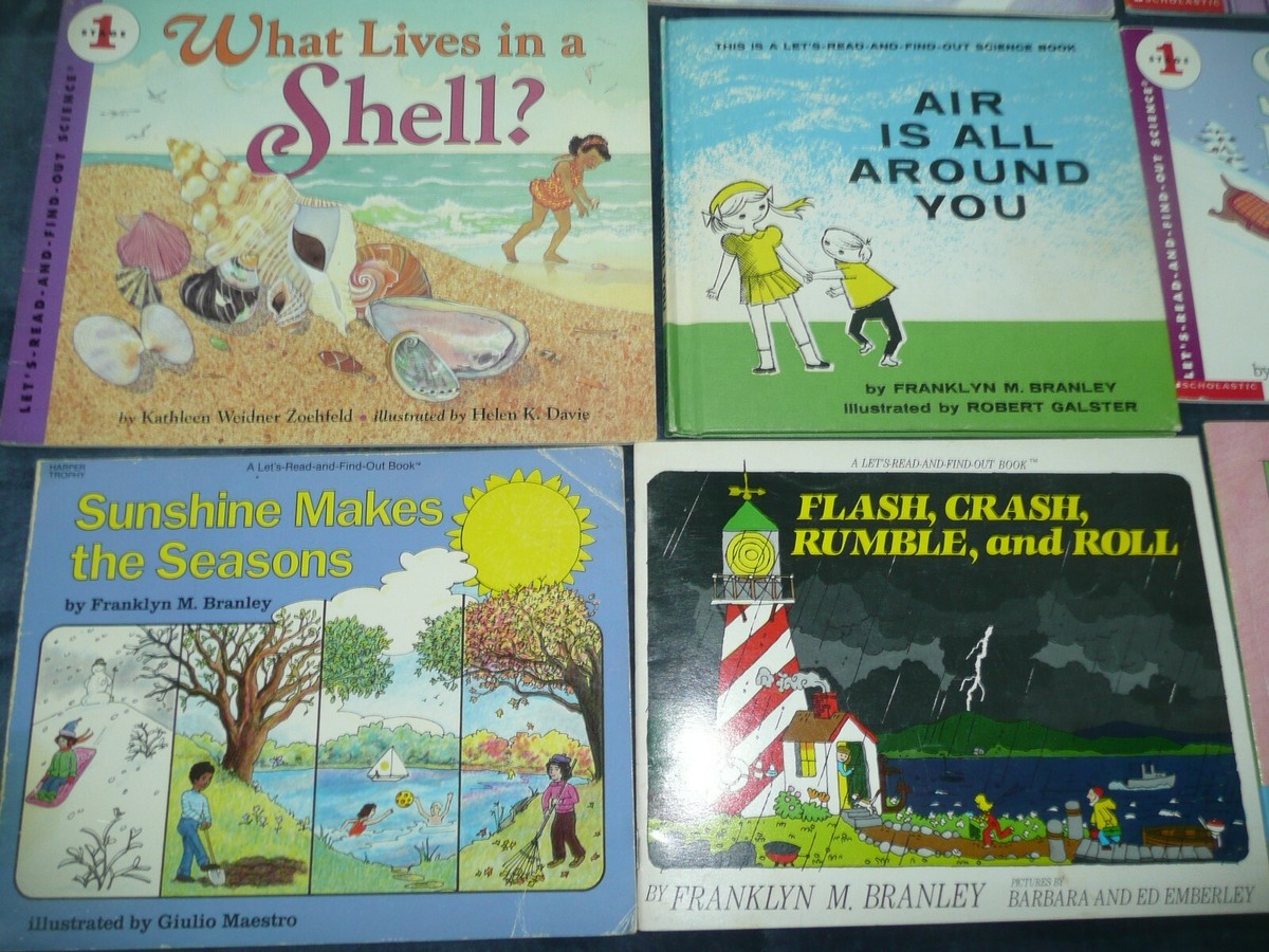 Lot of 19 LET'S READ & FIND OUT SCIENCE Picture Book