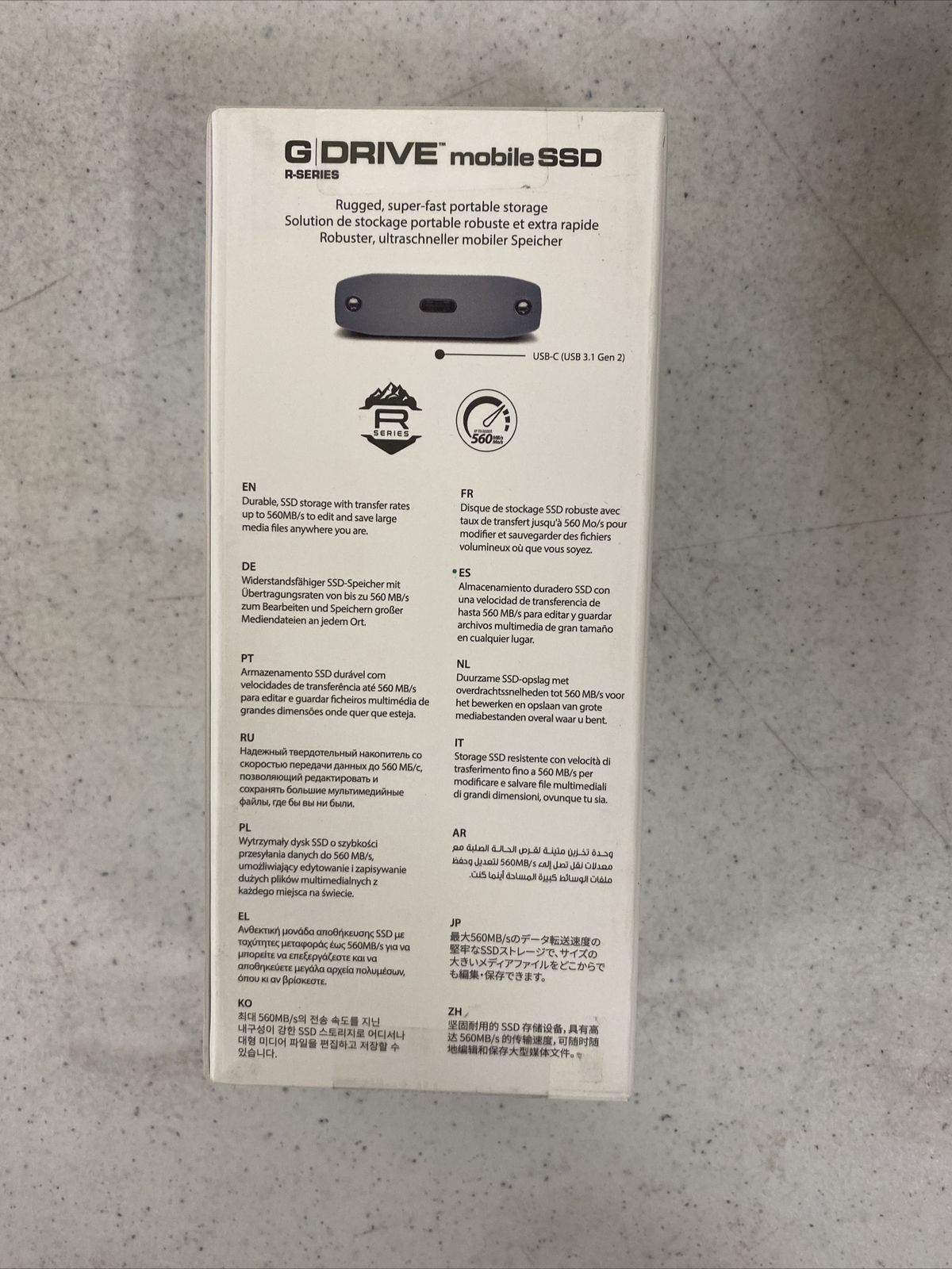 G Drive R Series 1tb G Technology Mobile Ssd For Sale Online Ebay