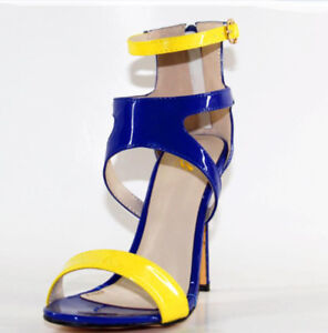 Original Intention Women Sandals Open Toe Slim High Heel Party Shoes Size 4-10.5