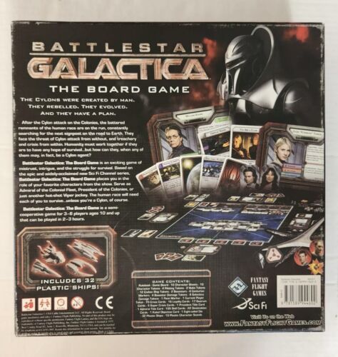 FFG Battlestar Galactica The Board Game Complete Very Good - Picture 2 of 2