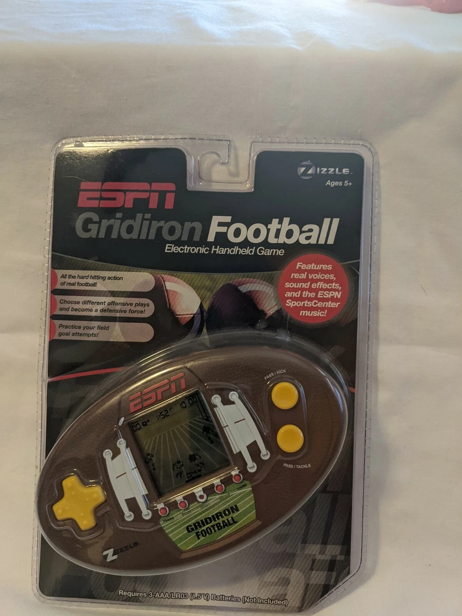 ESPN Gridiron Football Electronic Handheld Game New In Package eBay