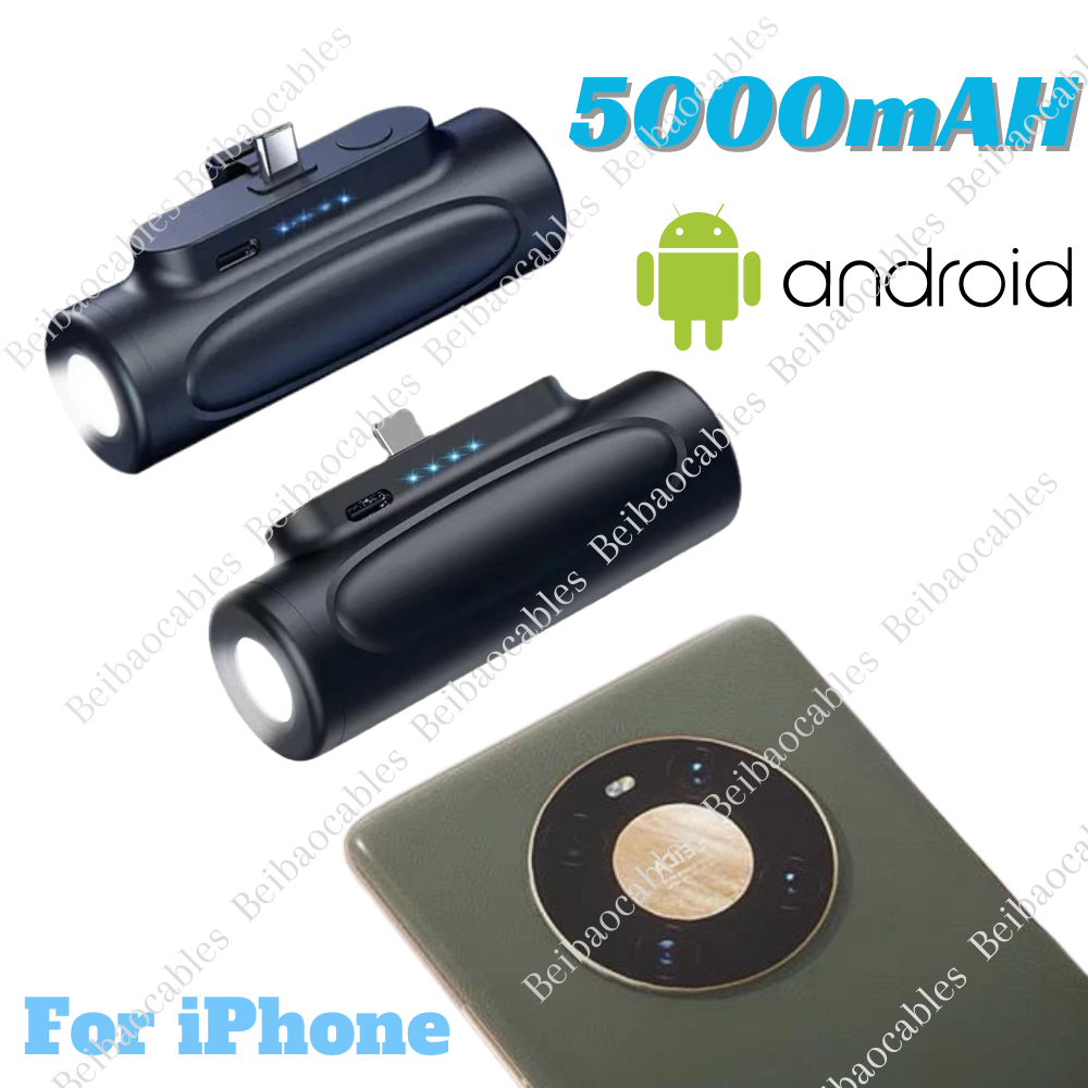 Portable Charger 5000mAh UltraCompact Power Bank Battery Pack For iPhone/Android-image