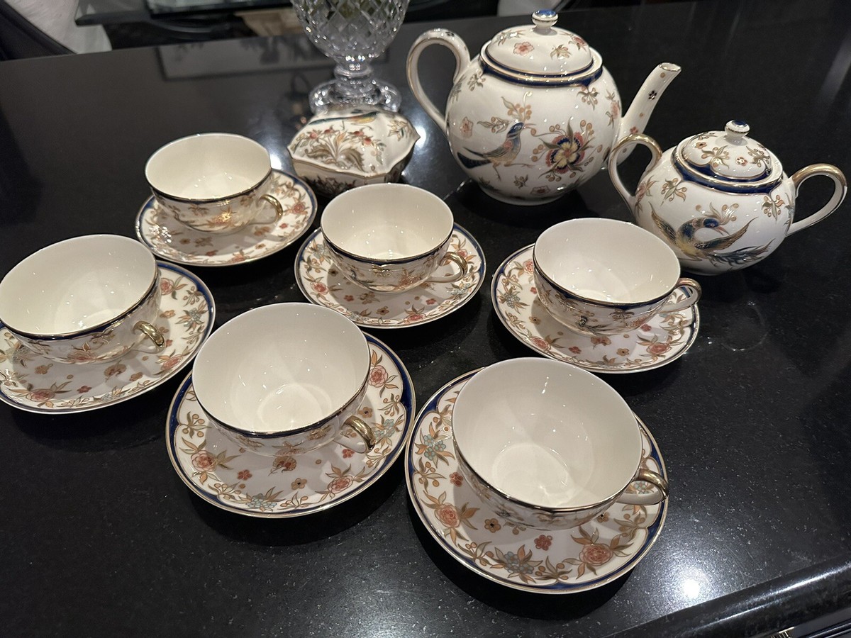 Zsolnay Hungary set of 16 Tea set | eBay