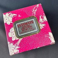 Vintage Revlon Intimate Perfumed Body Powder 3 Ounces NOS