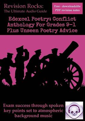 Edexcel GCSE Poetry: Conflict Anthology for Grades 9-1 Plus Unseen Poetry ...