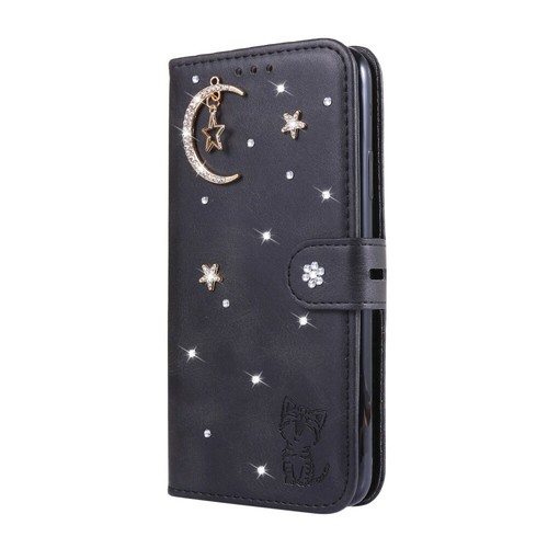 Custodia in pelle per iPhone SE 2020 XR 8 7+ 11 Pro Bling portafoglio supporto magnetico baia - Foto 32 di 84