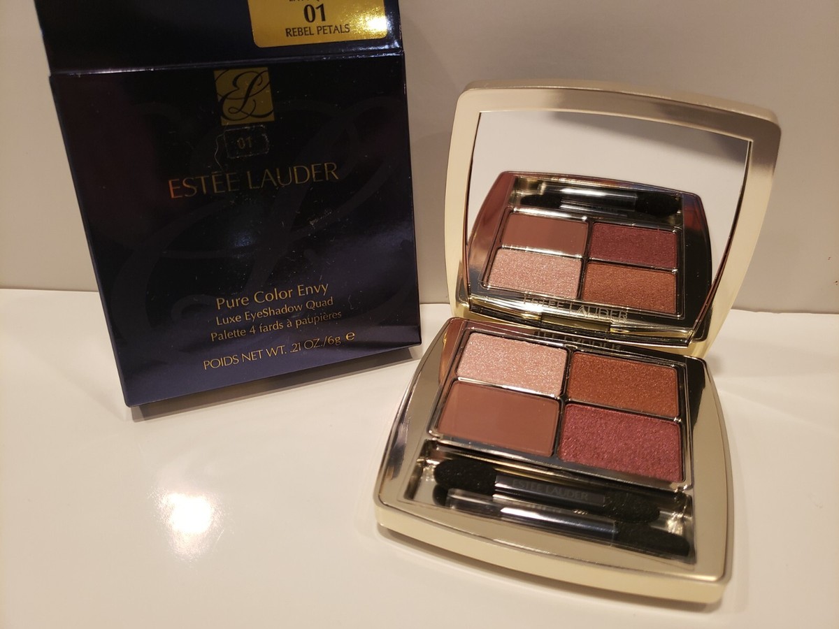Estee Lauder Pure Color Envy Luxe Eyeshadow Quad #01 Rebel
