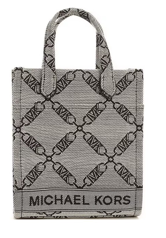 Michael Kors Gigi Extra Small Empire Logo Jacquard Crossbody