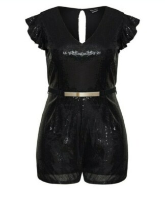 city chic playsuit sequin in large Australia