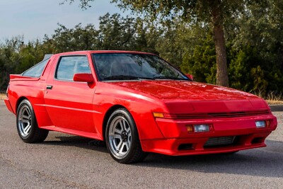 1988 Chrysler Conquest red  | POSTER | 24X36 Inch | Vintage classic