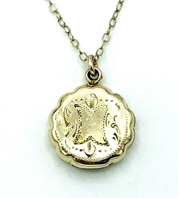 Vintage Retro La Mode 12K Gold Filled 