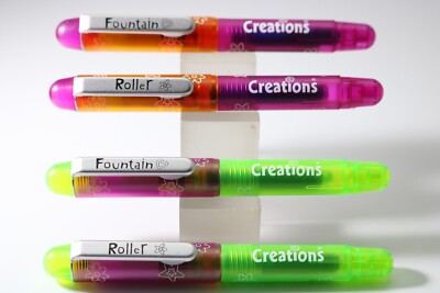 Neu Crayola Creations Brunnen & Tintenroller Set, 2 verschiedene Sets, UK Verkäufer