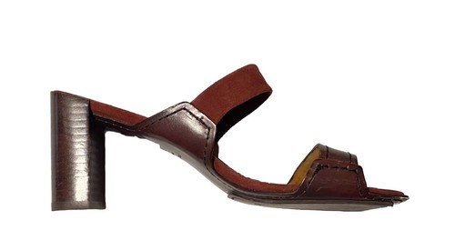 Rag & Bone Sandal Block Heels Suede & Leather Women's Shoes Size EU 36 / US 6 - Picture 4 of 22